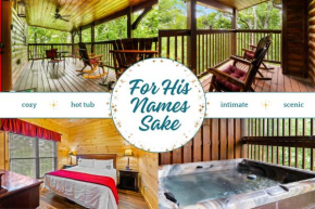 Cabin 8 Peaceful Cabin with Nature Trails, Fire Pit and Hot Tub